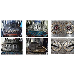 mitme õõnsusega süstimisvormi lahendus