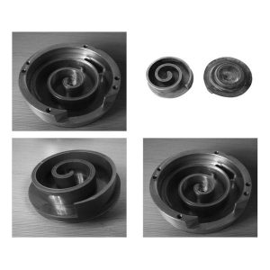 alumiiniumisulamist spiraalplaatide täppis-CNC-töötlemine