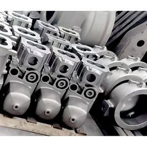 hall ja nõrgast malmist valatud